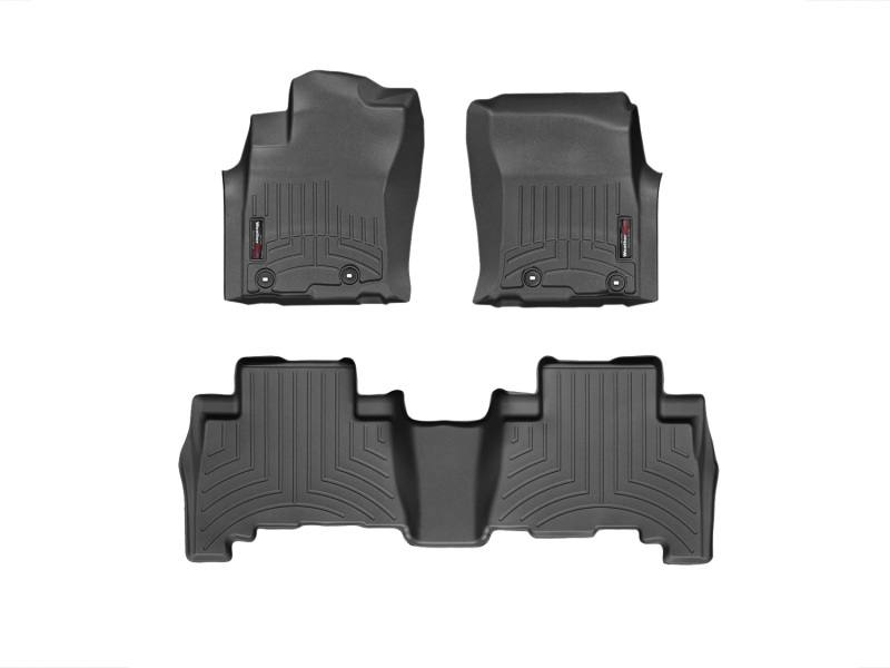 WeatherTech FloorLiner - Rear - Blk 444931442862