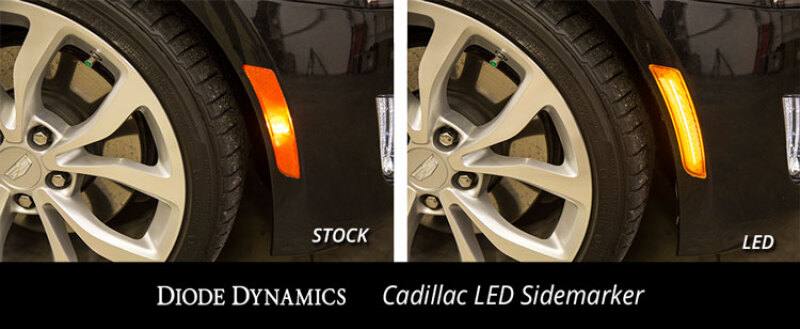 Diode Dynamics 14-19 Cadillac ATS Cadillac ATS LED Sidemarkers (Pair) Smoked dd5066 image 9