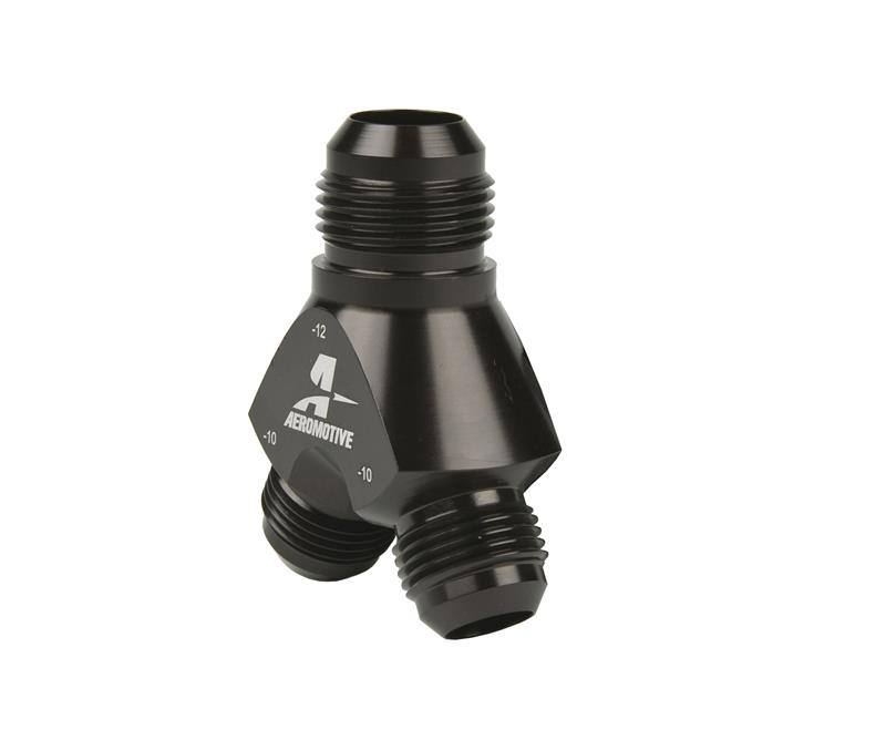 Aeromotive Y-Block - AN-12 - 2x AN-10 15678 image 3