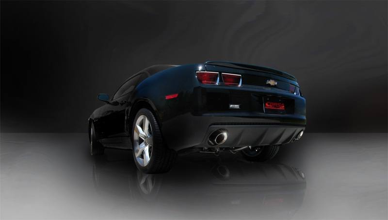 Corsa Camaro SS Exhaust System with 4 inch tips XO-Pipe, SPORT - LS3 w/ 6-Spd Manual 14951 image 4