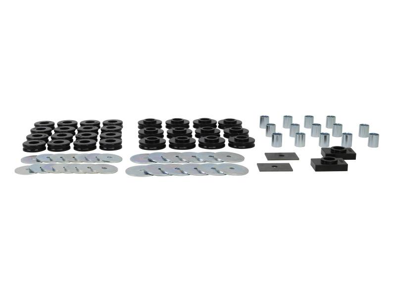 Whiteline 1955-1957 Chevrolet Bel Air Body Mount Bushing Set w93563 image 2