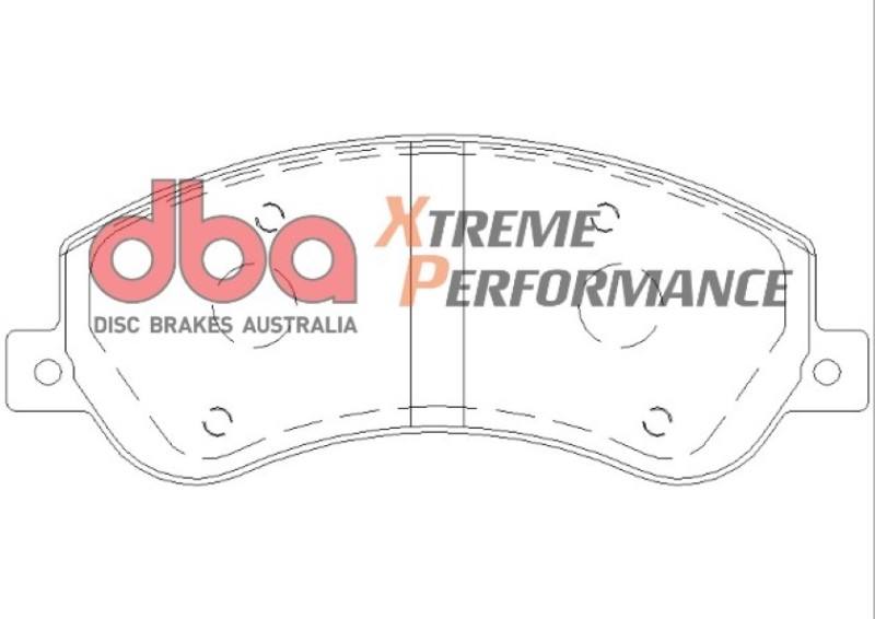 DBA 06-18 Ford Transit XP Extreme Performance Brake Pads db1915xp image 2