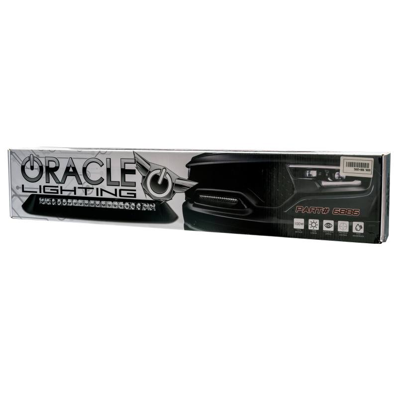 ORACLE Lighting 19-22 RAM Rebel/TRX Front Bumper Flush LED Light Bar System - White 5885-001 image 14