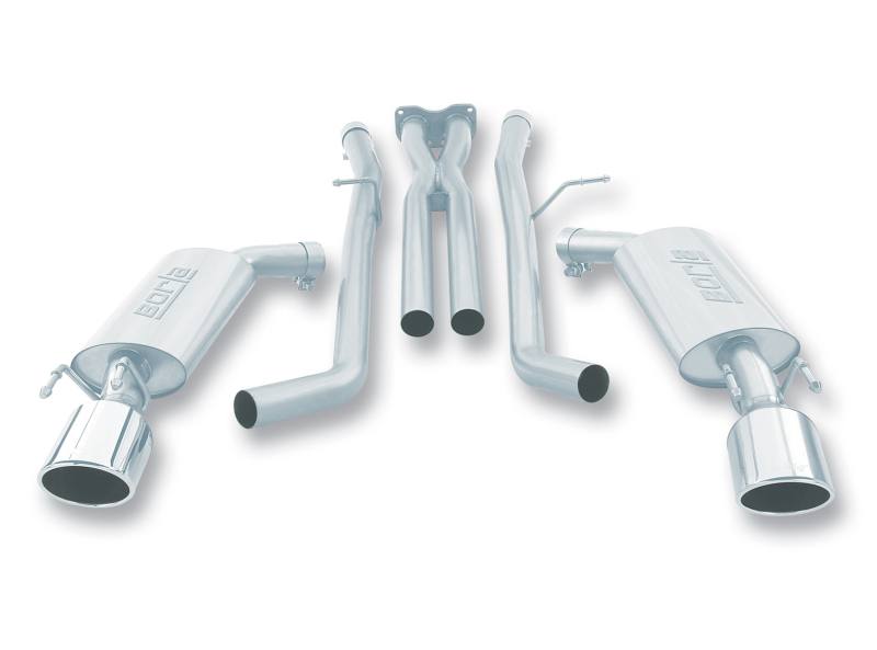 Borla GTO 6.0L Cat-Back Exhaust System 140165