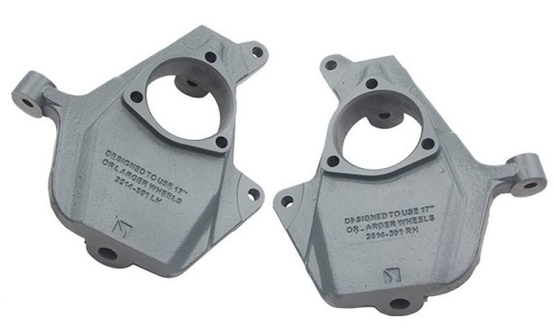 Belltech 2019 Silverado / Sierra Dbl / Crew cab / Short bed 2in. Drop Spindle Drop Spindle Set 2515 image 2