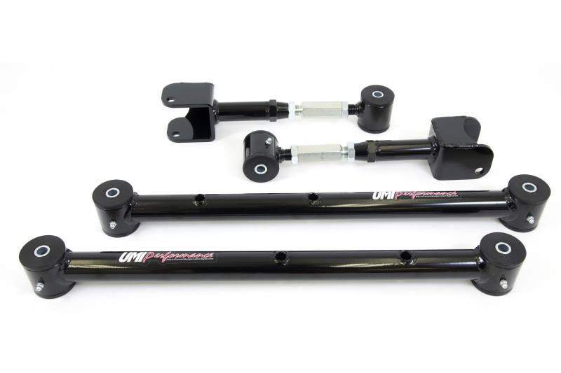 UMI Performance 64-67 GM A-Body Lower Control Arm & Adjustable Upper Control Arm Kit 401526-b