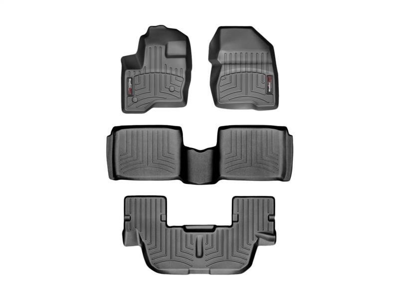 WeatherTech FloorLiner - Front - Blk 443121446502443593