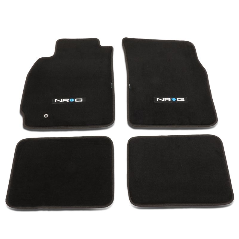 NRG Floor Mats - 03-05 Evo 8 (Evolution Logo) - 4pc. fmr-500