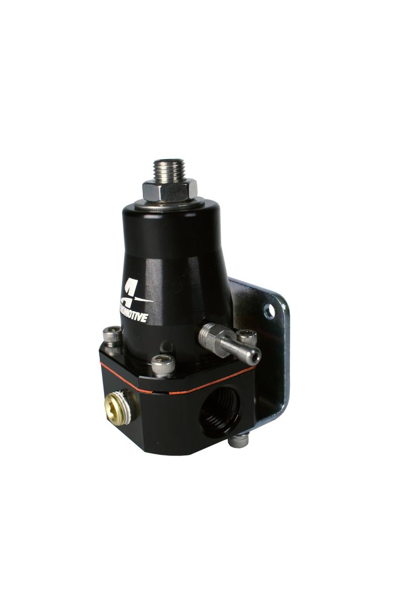 Aeromotive Adjustable Regulator Billet EFI Bypass - (2) -6 Inlets/(1) -6 Return - Black 13136 image 2