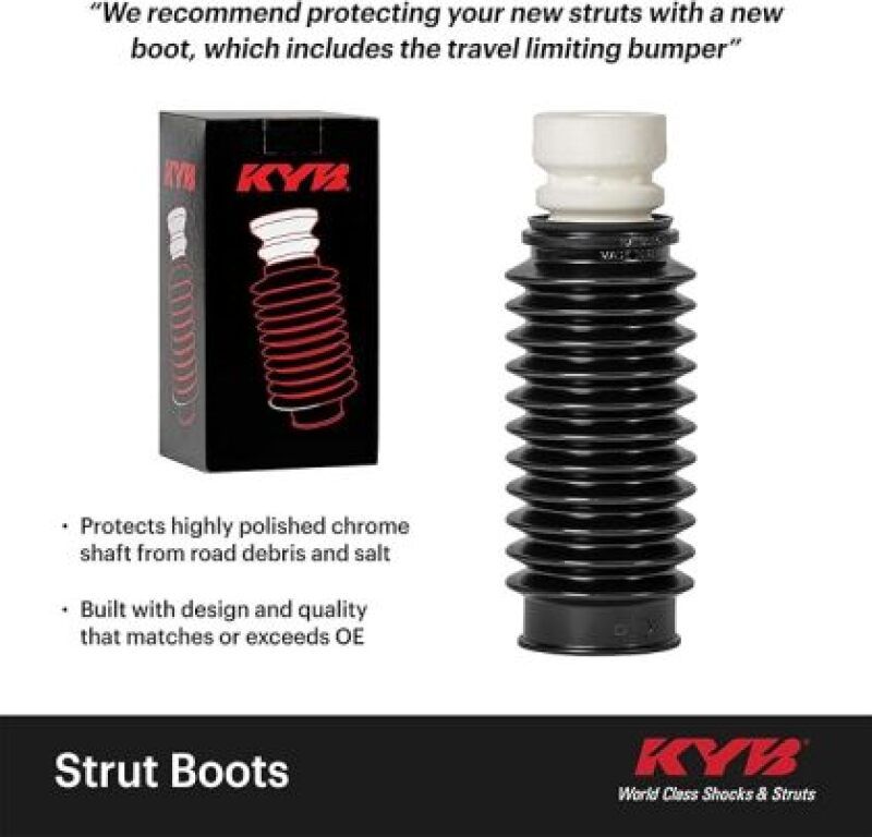 KYB 14-16 Toyota Highlander Strut Boot - Front SB195 image 2