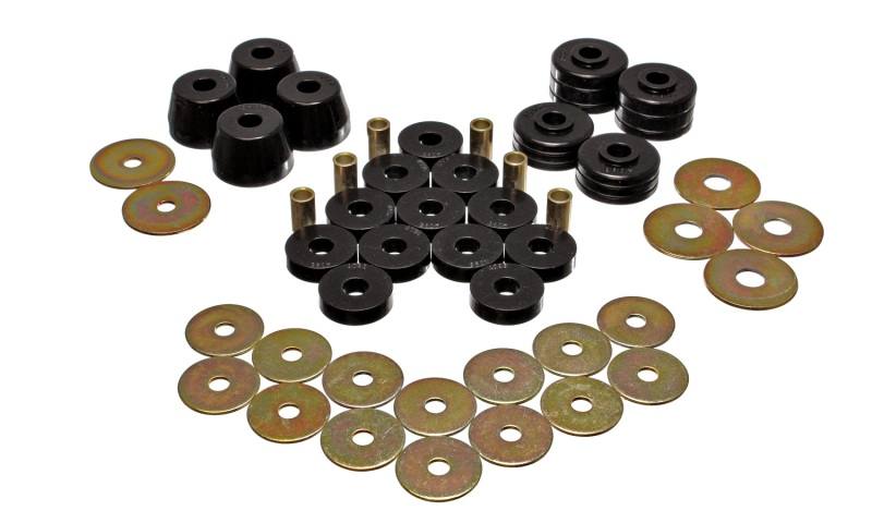 Energy Suspension Body Mount Bushing Sets - Black 5.4102g image 2