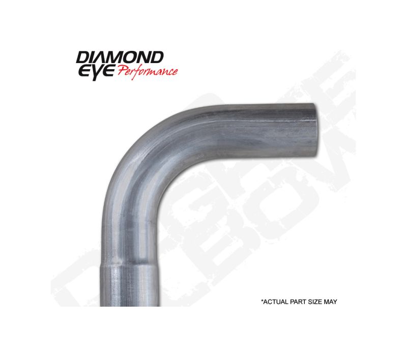 Diamond Eye ELBOW 5in 90-DEGREE 8in CLR SS 529026