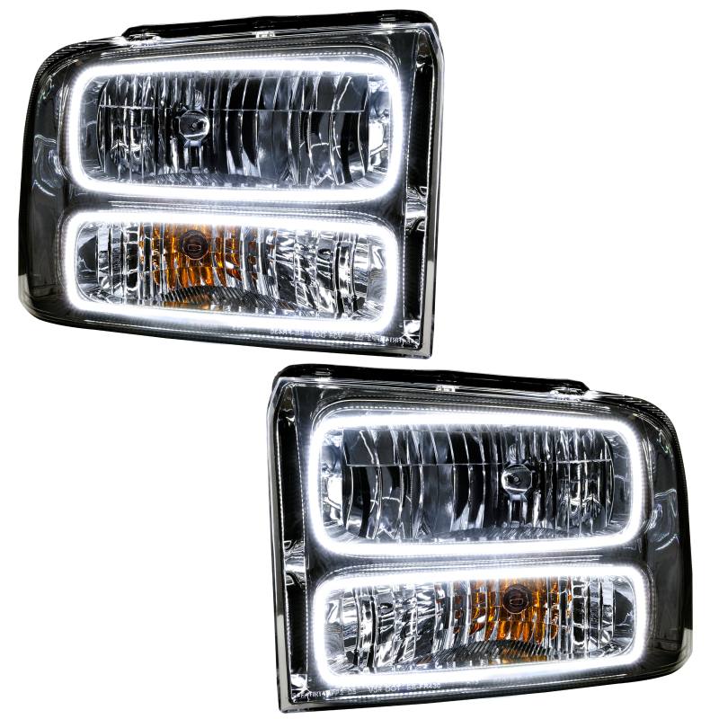Oracle 05 Ford Excursion SMD HL - Chrome - White 7146-001