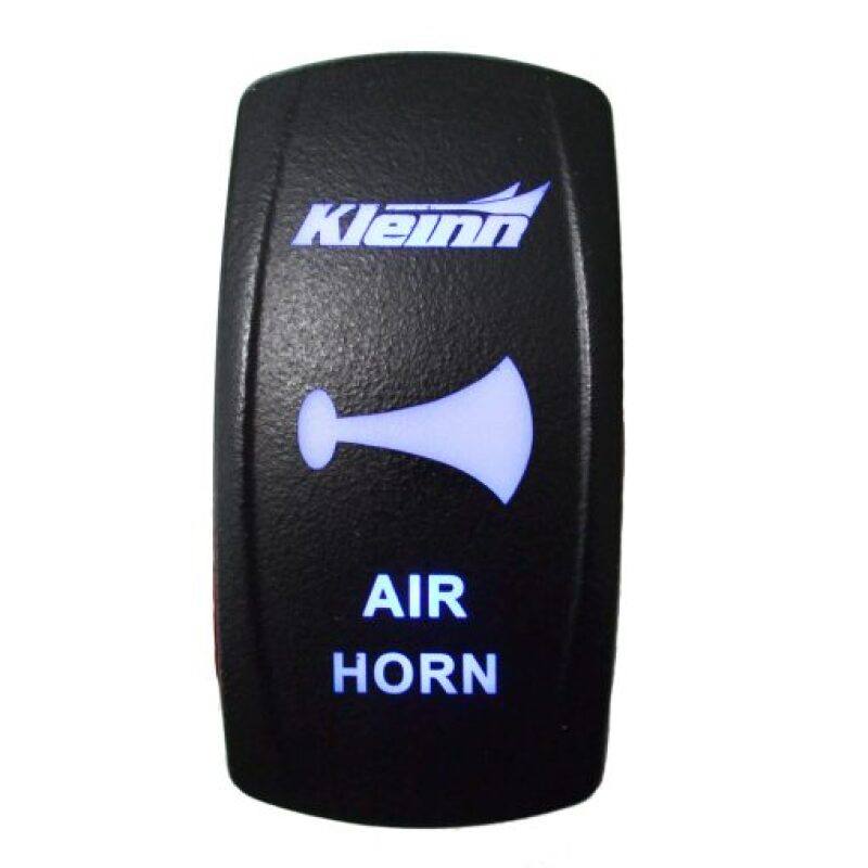 Kleinn Air Horn Rocker Switch - Lighted-Blue 321b