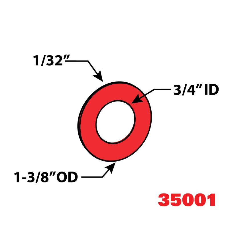 SPC Performance KENWRTH SHIM 1/32 (6) 35001