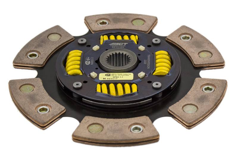 ACT 6 Pad Sprung Race Disc Toyota Corolla Base 1.6L 6212103 image 3