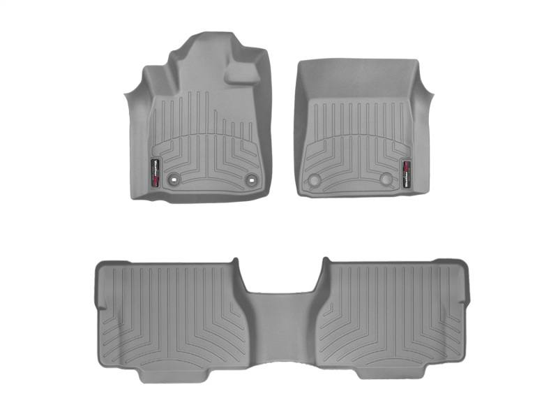 WeatherTech FloorLiner - Rear - Grey 464081460937 image 2
