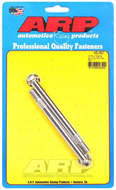 ARP Chevy w/ 2 Long 3/8 Starter Bolt Kit 430-3507 image 2
