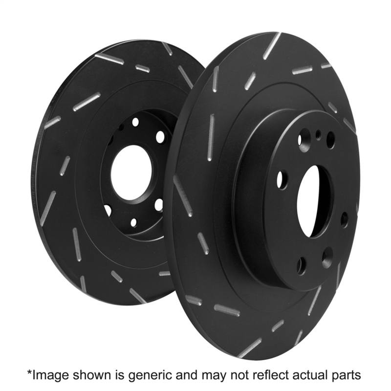 EBC 2018+ Tesla Model 3 AWD Performance Rear USR Slotted Rotors USR7908 image 3