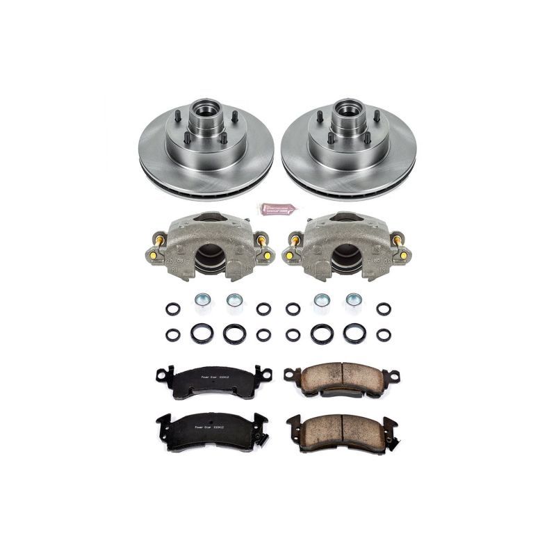 Power Stop 1975 Buick Apollo Autospecialty Kit w/ Calipers - Front kcoe2580