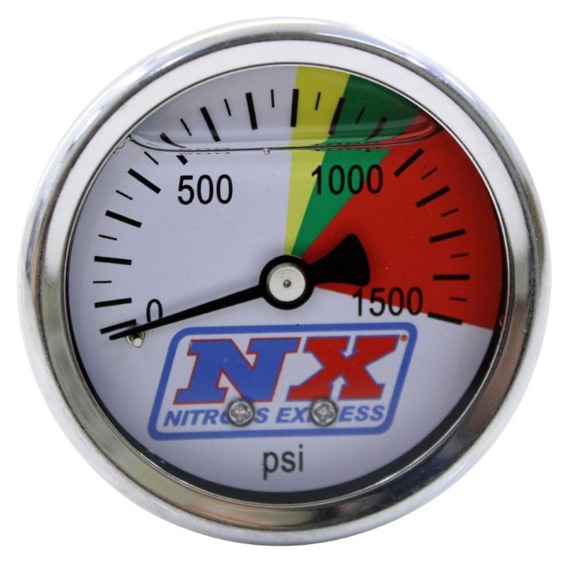 Nitrous Express Nitrous Pressure Gauge Only 01500 PSI 15508