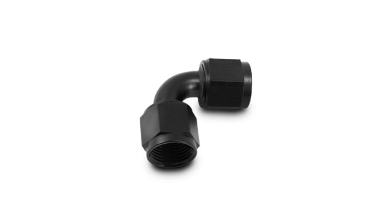 Vibrant -4AN Female 90 Degree Union Adapter (AN to AN) - Anodized Black Only 10731 image 4