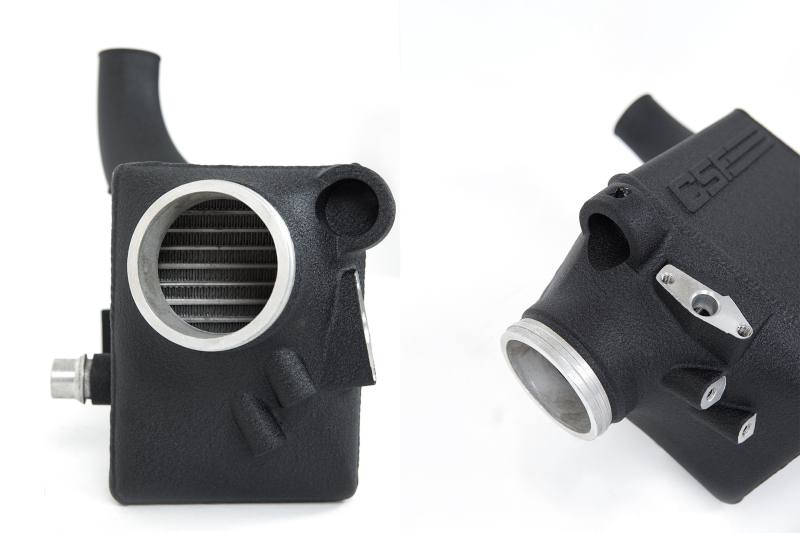 CSF 16-21 BMW M5 (F90) / 17-21 BMW M8 (F91/F92/F93) Twin Charge-Air-Cooler Set - Crinkle Black 8178 image 10