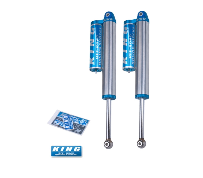King Shocks 2005+ Ford F-250 / F-350 4WD Rear 2.5 Dia Piggy Hose Reservoir Shock (Pair)