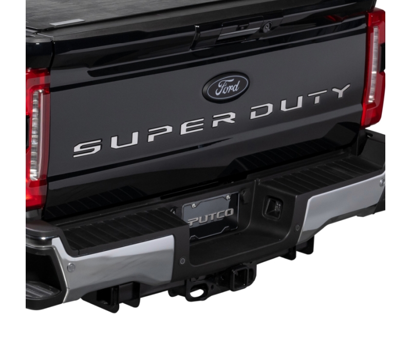 Putco 2023 Ford Super Duty Tailgate Letter Ford Lettering Emblems (Stainless Steel)