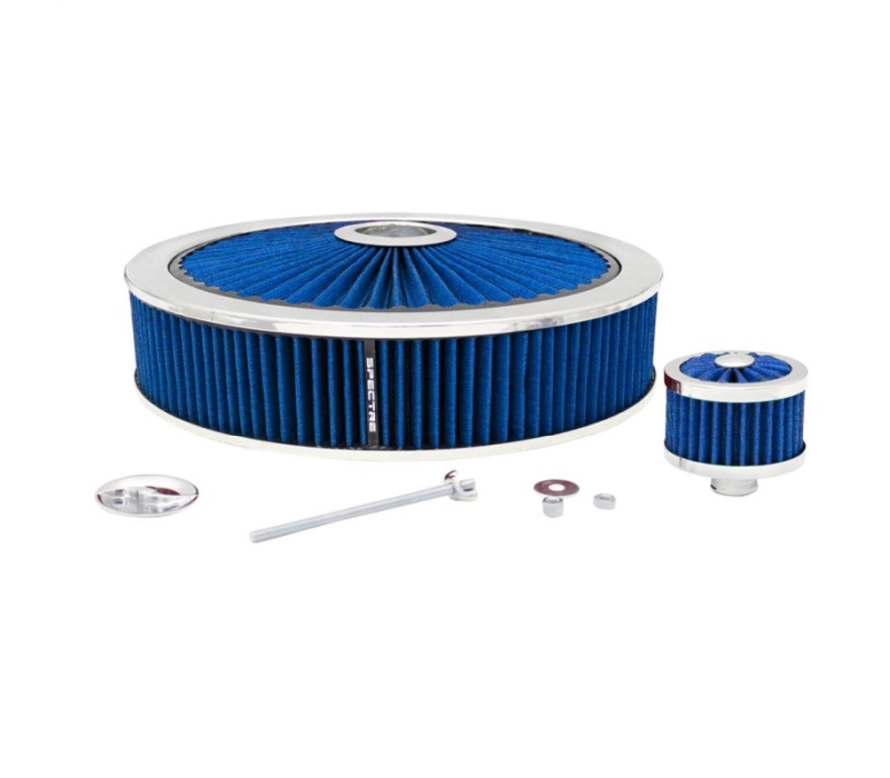 Spectre ExtraFlow Filter Custom Assembly Value Pack 14in. x 3in. - Blue
