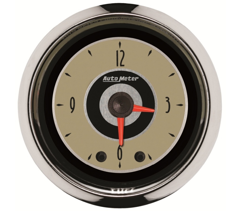 AutoMeter Gauge Clock 2-1/16in. 12HR Analog Cruiser
