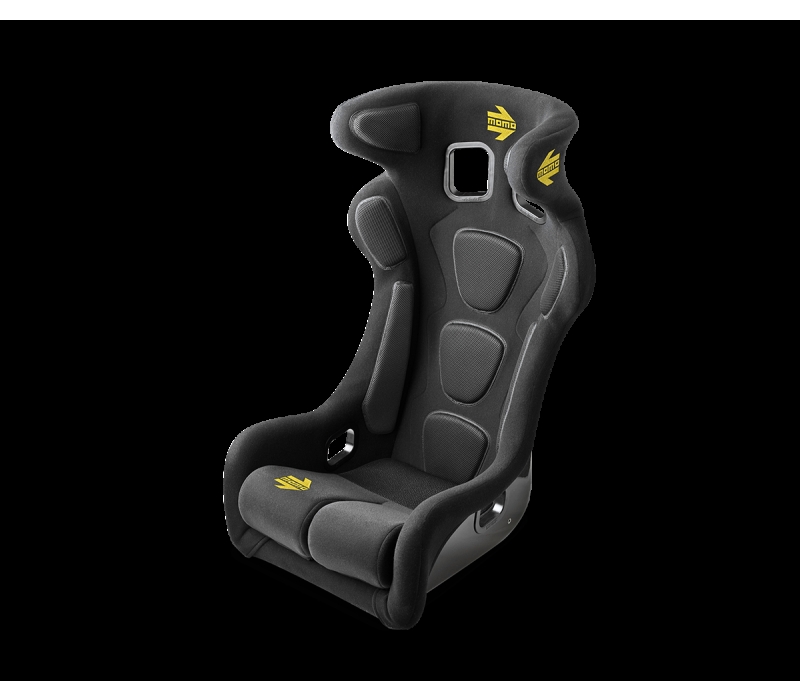 Momo Daytona Evo Seats (FIA 8855-1999) - Black Hardshell