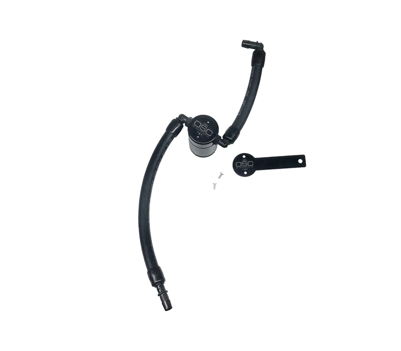 JLT 3.0 Oil Separator Dodge Ram 1500 Passenger Side Black Anodized Finish