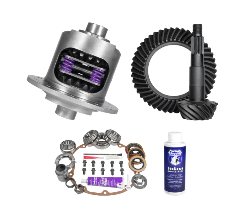 Yukon 64-72 Pontiac GTO Limited Slip & Re-Gear Kit 8.2in BOP 27 Spline 3.36 ratio