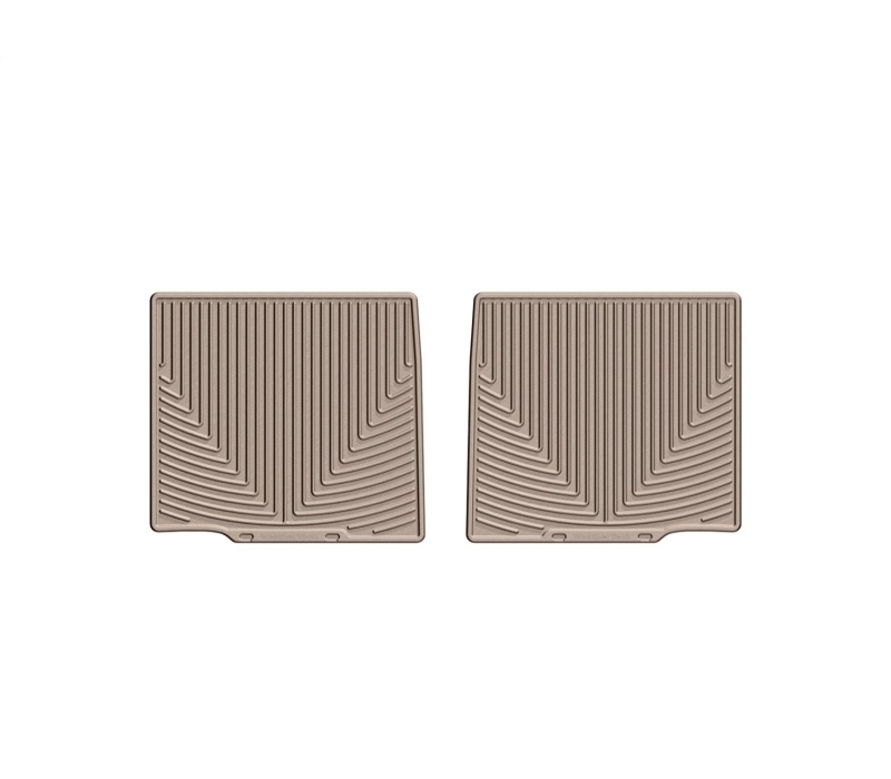 WeatherTech Rear Rubber Mats Ford Explorer - Tan