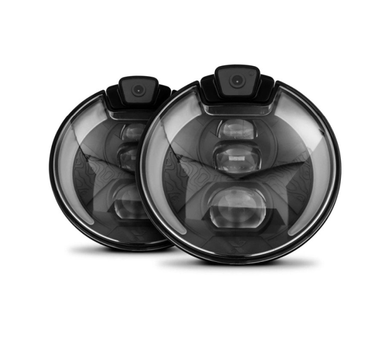 Project X 7In Headlight w/ 4K / wide angle Camera