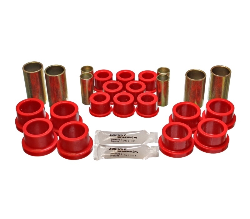 Energy Suspension 70-78 Nissan 240Z/260Z/280Z Red Rear Control Arm Bushing Set