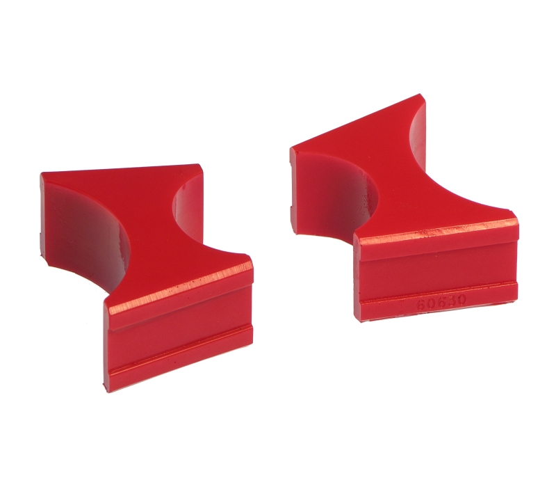 Prothane Universal Shock Reservoir Mounts - 1.5/2.5 Diameter - Red