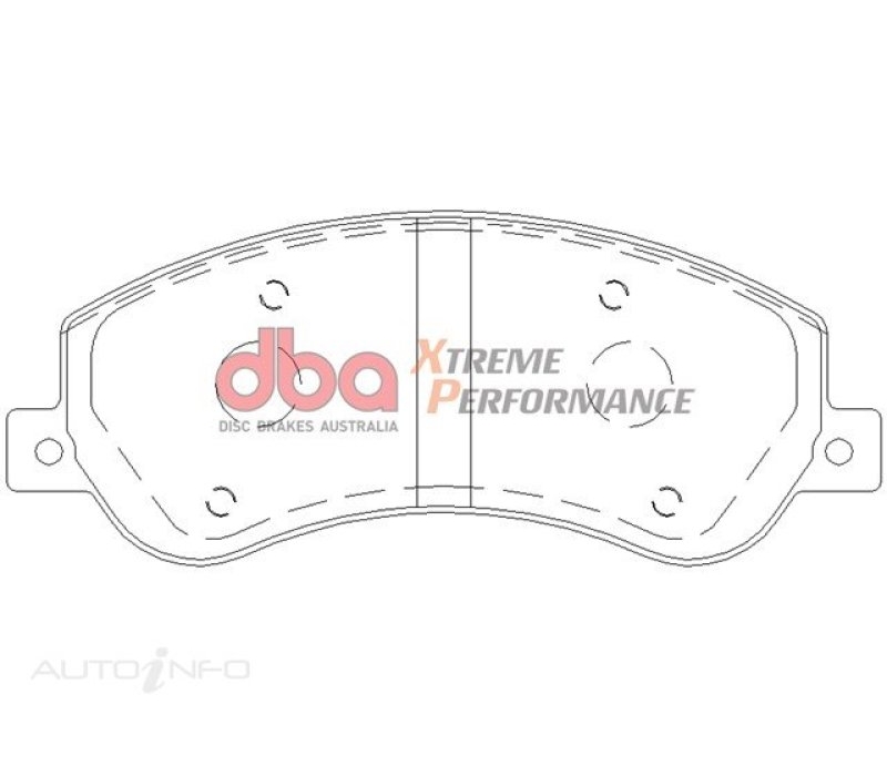 DBA 06-18 Ford Transit XP Extreme Performance Brake Pads