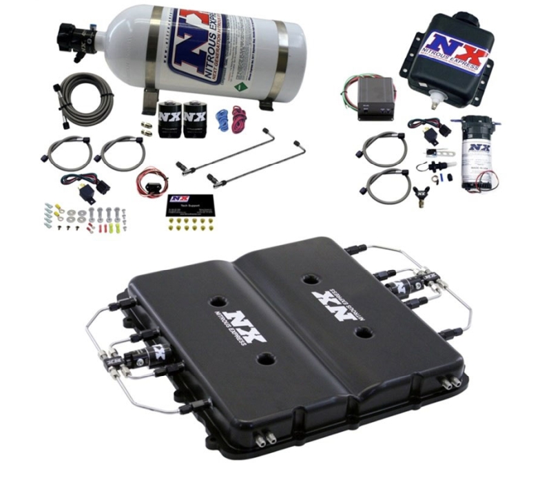 Nitrous Express Nitrous & Water Injection Kit w/Billet LT4 Supercharger