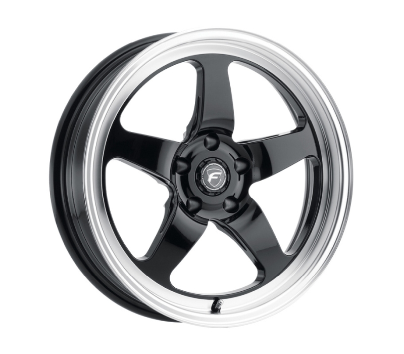 Forgestar D5 18x9.0 / 5x114.3 BP / ET22 / 5.9in BS Gloss Black Wheel