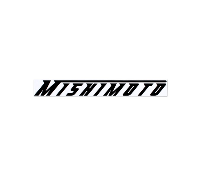 Mishimoto Small Silver Decal