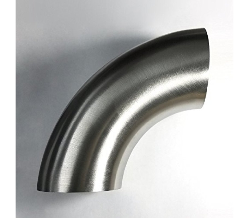 Stainless Bros 304SS 5in Diameter 1.5D Radius 90 Degree Bend Elbow Mandrel Bend