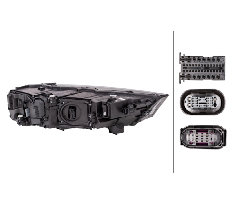 Hella 2017-2019 Audi Q7 Headlight Assembly