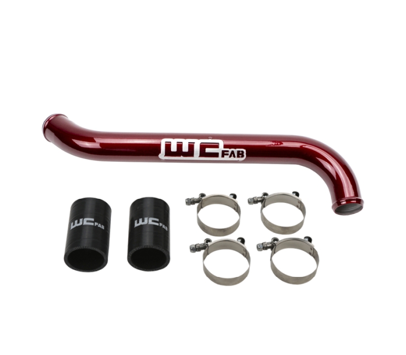 Wehrli 11-16 Duramax LML Upper Coolant Pipe - Bengal Silver