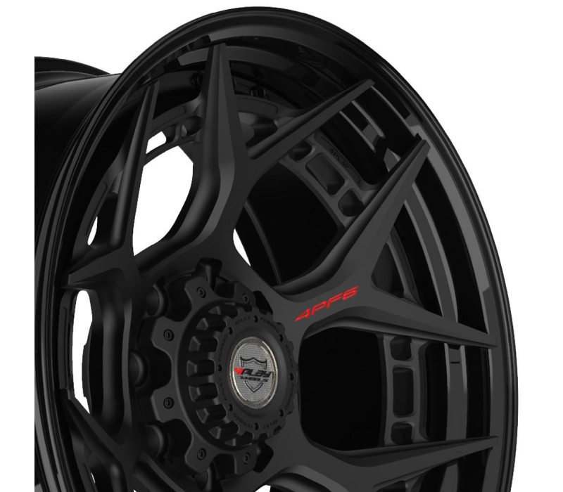 4PLAY Wheel 22x10 4PF6 Gloss Black Barrel with Matte Center Rim Chevrolet Silverado 1500 HD 2002-2006