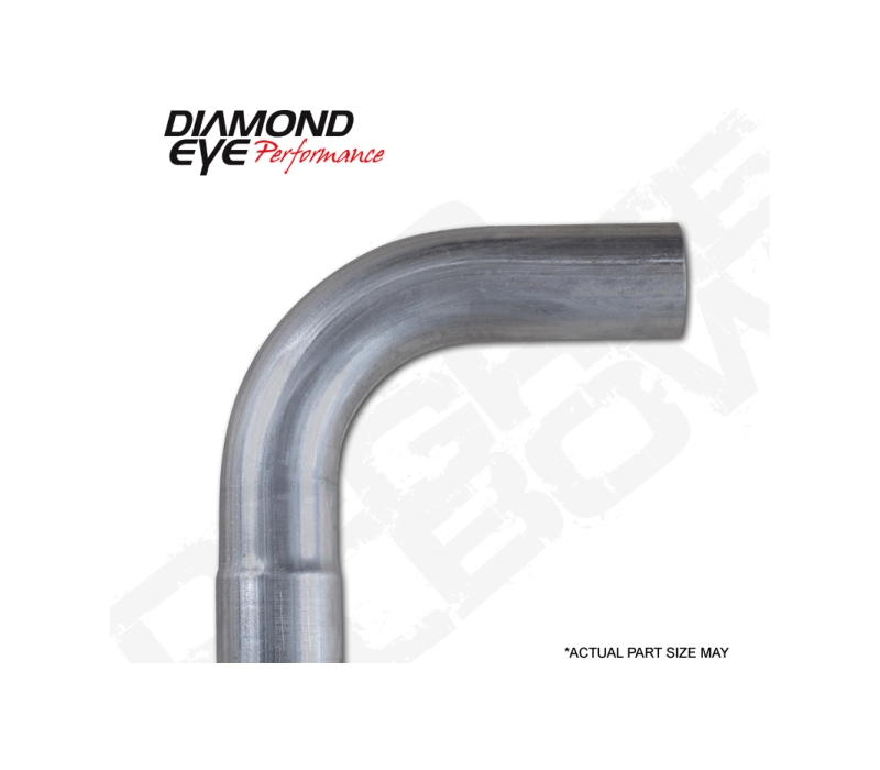 Diamond Eye ELBOW 5in 90-DEGREE 8in CLR SS
