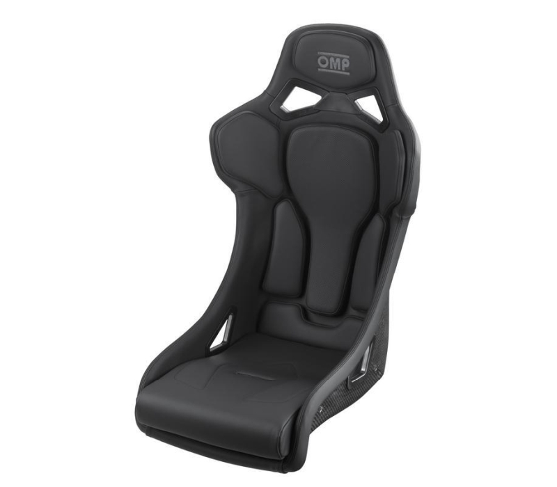 OMP RT Carbon Seat - Leather & Alcantara Black (FIA 8855-1999)