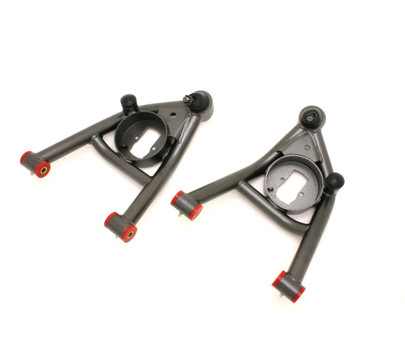BMR A-body tubular lower A-arms Black Hammertone