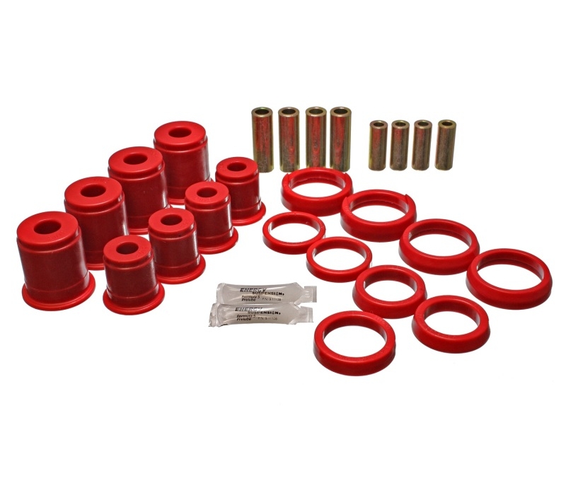 Energy Suspension 84-01 Jeep Cherokee/Wagoneer/Comanche 4WD Red Front Control Arm Bushings